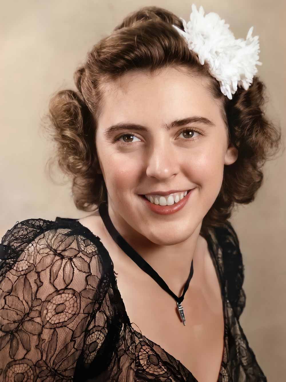 Young Frances Rumley